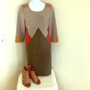 Beautiful Colorblock Dress